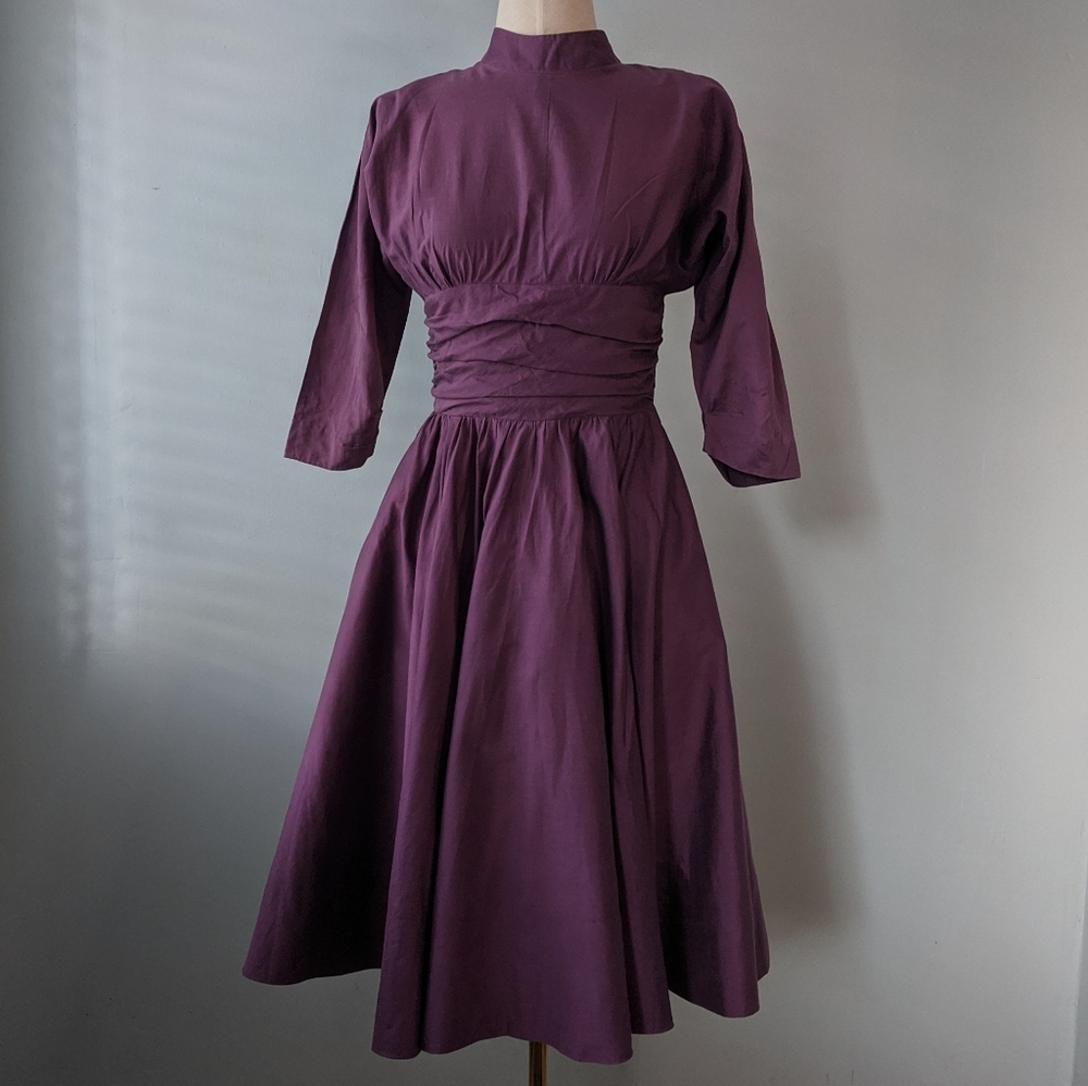 Vintage 1950s 1960s Jonathan Logan cotton dress